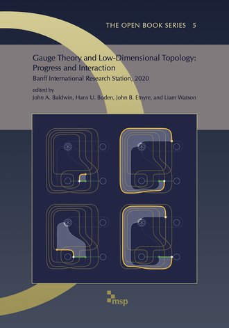 cover for Gauge Theory and Low-Dimensional Topology: Progress and Interaction