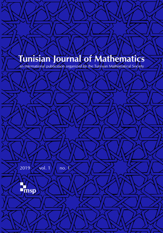 cover for Tunisian Journal of Mathematics