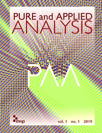 cover for Pure and Applied Analysis