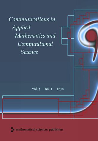 cover for Communications in Applied Mathematics and Computational Science