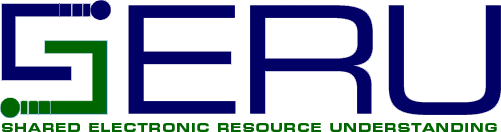 logo for SERU (Shared Electronic Resource Understanding)