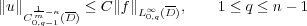 ∥u∥  1m−κ --≤ C ∥f ∥L∞0,q(D),    1 ≤ q ≤ n− 1
C0,q−1(D)
